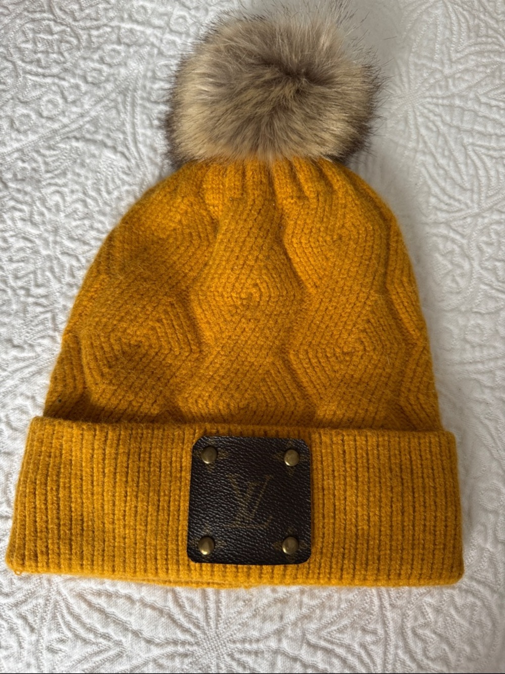 C.C. Pom Hat LV Patch